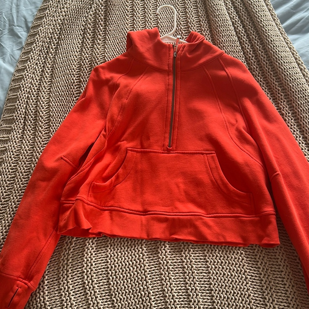 Lululemon scuba oversized half zip hoodie